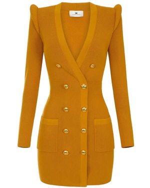 Elisabetta Franchi Mini Dress - Orange