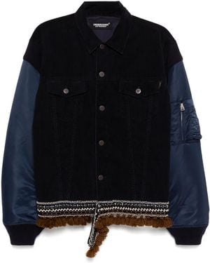 Undercover Corduroy Workwear Jacket - Black