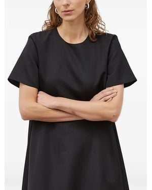 Lovechild 1979 Short-Sleeve A-Line Dress - Black