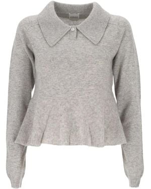 Madeleine Thompson Pullover Aus Wollgemisch - Grau