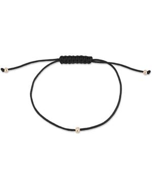 Mateo 14Kt Dot Diamond Bracelet - Metallic