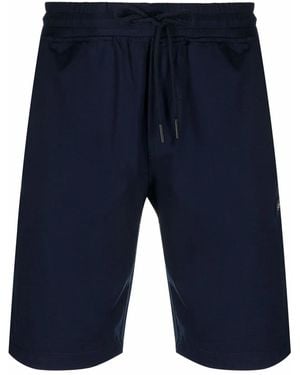 Paul & Shark Comfort-Fit Bermuda Shorts With Elastic Waist - Blau