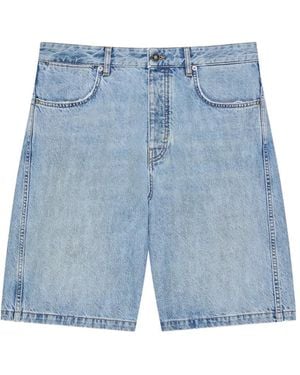 Givenchy Bermuda Couture Seam Denim - Blu