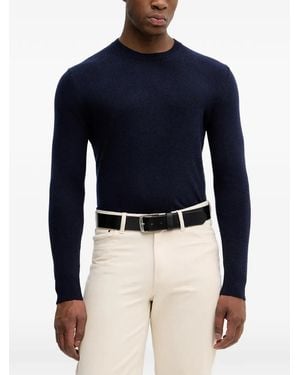 Sisley Pull À Encolure Ronde - Blue