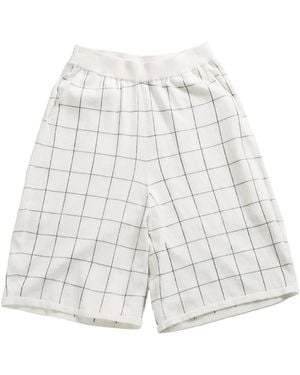 Frenckenberger Shorts aus Kaschmir - Grau