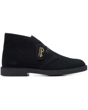 Clarks Desert Boot Evo Boots - Blue
