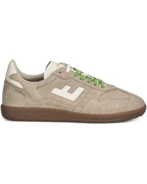 Flamingos Burela Slim Logo Sneakers - Brown