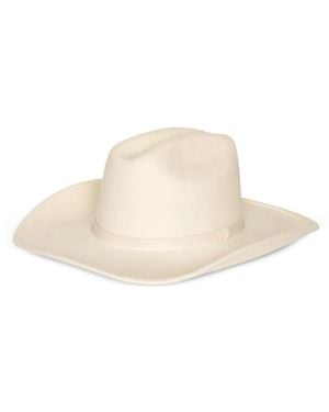Jean Paul Gaultier Wide-Brim Hat - White
