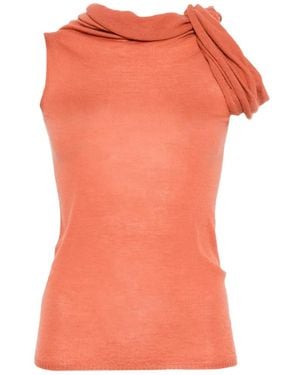 Rick Owens Twist Top - Orange