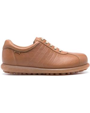 Camper Pelotas Ariel Leather Trainers - Brown
