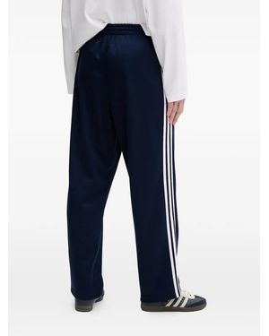 adidas Pantalon Rayé À Bande Logo - Blue