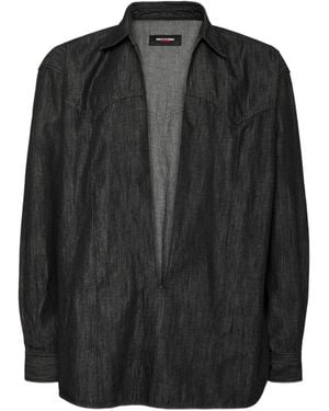 DSquared² Camisa vaquera Vaccaro de x Magliano - Negro