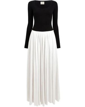 KHAITE Carlotta Dress - White