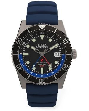 Timex Deepwater Reef 200 Gmt 41Mm Watch - Blue