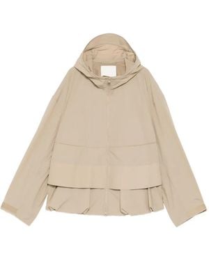 JNBY Drawstring-Hem Hooded Jacket - Natural