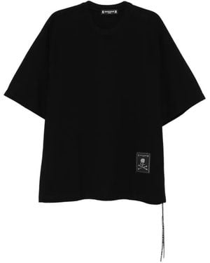 Mastermind Japan Boxy T-Shirt Met Grafische Print - Zwart