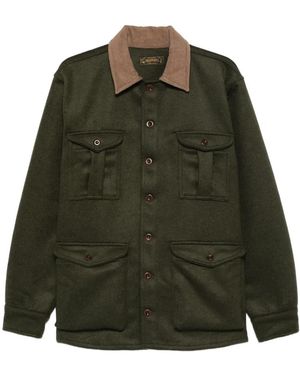 chesapeake's Hemingway Pocket Collared Shirt - Green