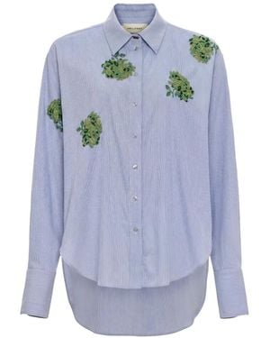 Hellessy Flo Beaded Shirt - Blue