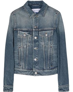 Off-White c/o Virgil Abloh Off- Denim Jacket - Blue
