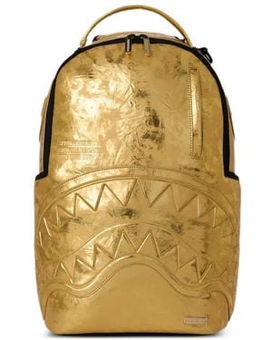 Sprayground Shark Central Golden Age Rucksack - Gelb