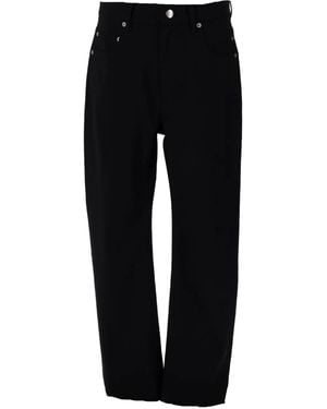 Rick Owens Five-Pockets Trousers - Black