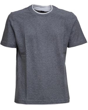 Fedeli Crewneck T-Shirt - Grey