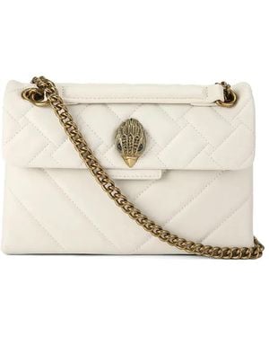 Kurt Geiger Kensington Quilted Crossbody Bag - Natural