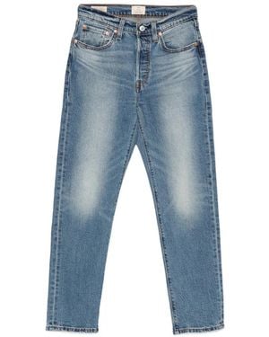 Levi's 501 Cropped Jeans - Blue