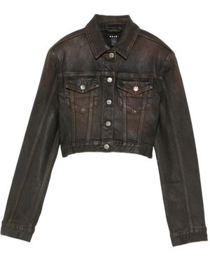 Ksubi Chaqueta Vaquera Corta Tucker - Negro