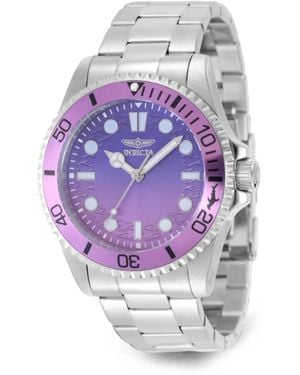 INVICTA WATCH Pro Diver 43Mm Watch - Purple