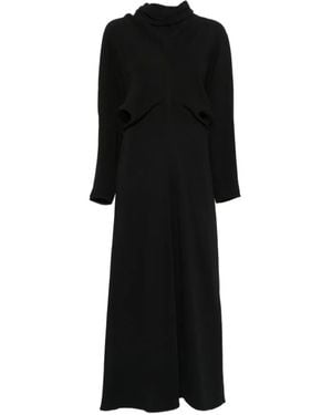 TOTEME Vestido Holgado Con Cinturilla Holgada - Negro