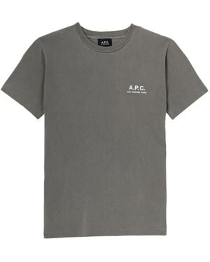 A.P.C. T-Shirt Gabby Gots - Grey