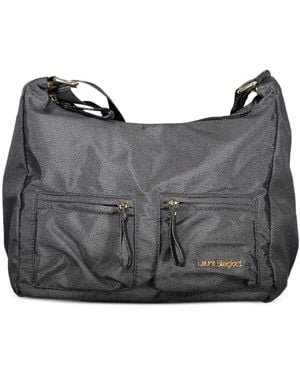 Laura Biagiotti Logo-Lettering Shoulder Bag - Grey