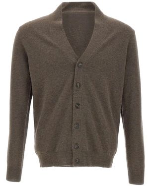 Kangra Cardigan Mit V-Ausschnitt - Grau