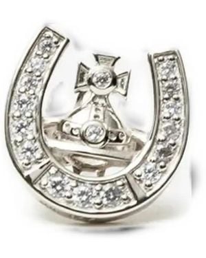 Vivienne Westwood Horace Orb Stud Earring - Metallic