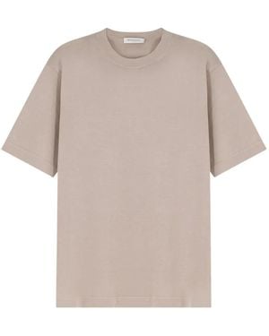 Bramani Cashmere Crew-Neck T-Shirt - Grey