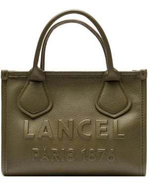 Lancel Jour Zip Leather Tote Bag - Green