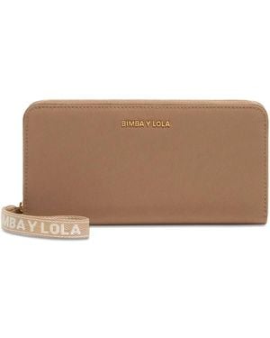 Bimba Y Lola Portafoglio Con Stampa - Marrone