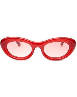 Simon Miller X Delarge Mirage Cat-Eye Sunglasses - Red