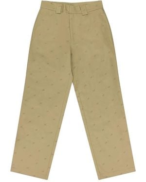 Aimé Leon Dore X New Balance Logo-Embellished Trousers - Natural