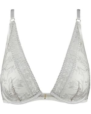 Aubade Magnetic Spell Triangle Bra - White