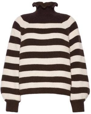 Max Mara Relaxed-Cut Wool-And-Cashmere Jumper - White