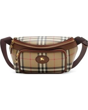 Burberry Check Riem - Bruin