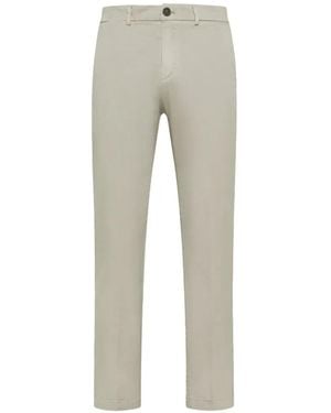 Cruna Brera Slim-Fit Pants - Gray