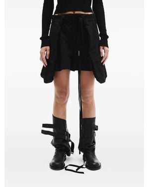 Ann Demeulemeester Nadina Cargo Shorts - Black