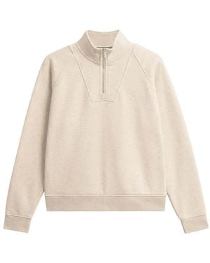 Pringle of Scotland Half-Zip Sweatshirt - Natural