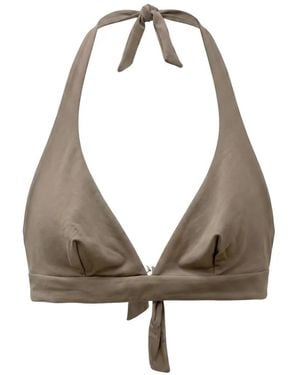 Fisico Wendbares Bandeau-Bikinioberteil - Natur