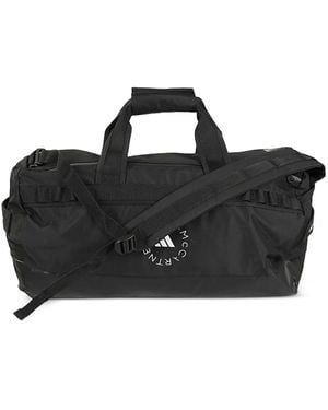 adidas By Stella McCartney 24/7 Logo-Print Holdall - Black