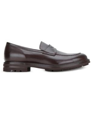 Fratelli Rossetti Mocassins En Cuir À Semelle Épaisse - Gris