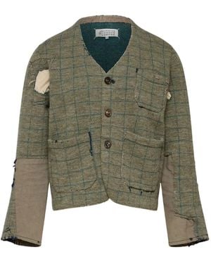 Maison Margiela ニットカーディガン - グリーン